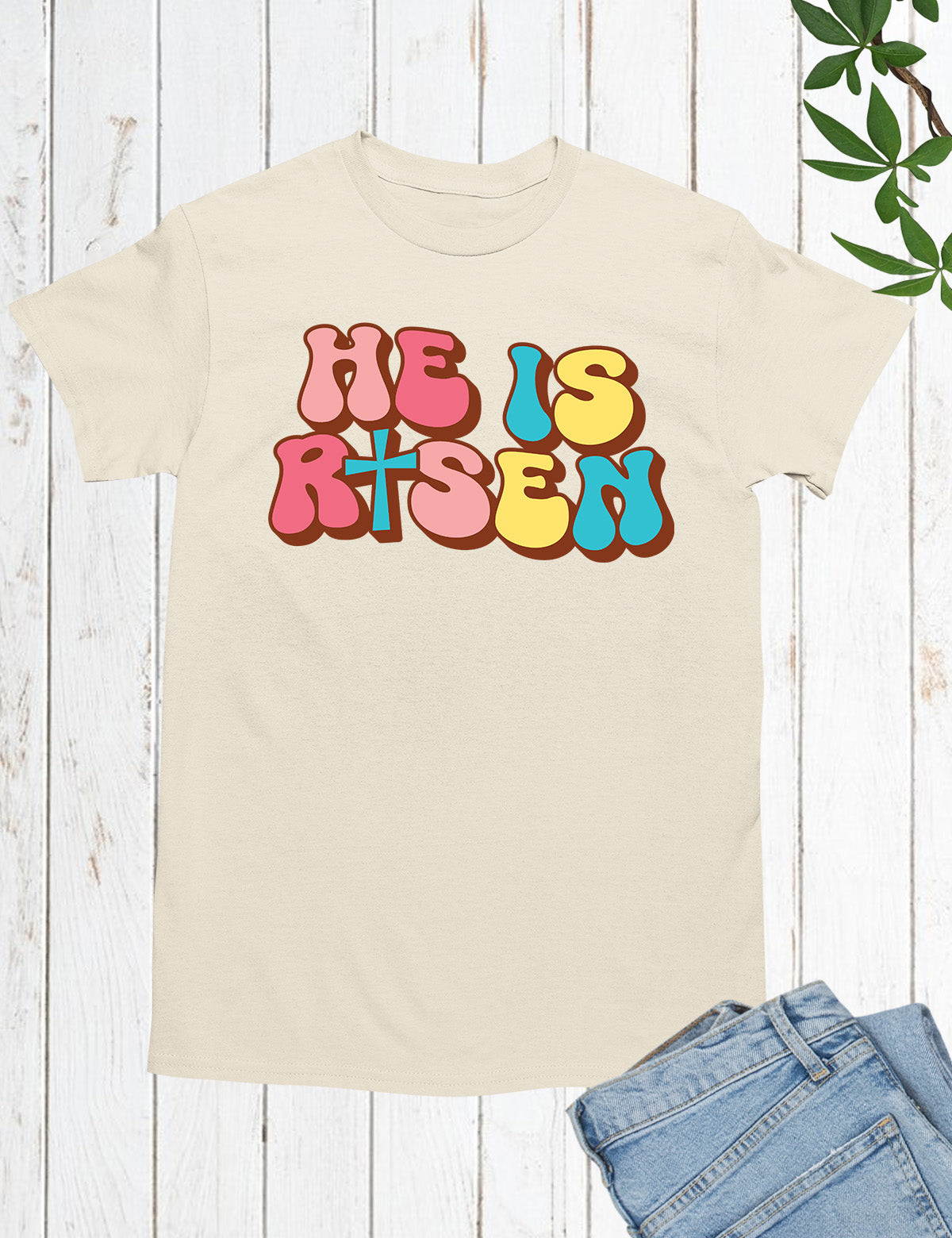 He is Risen Christian T Shirts