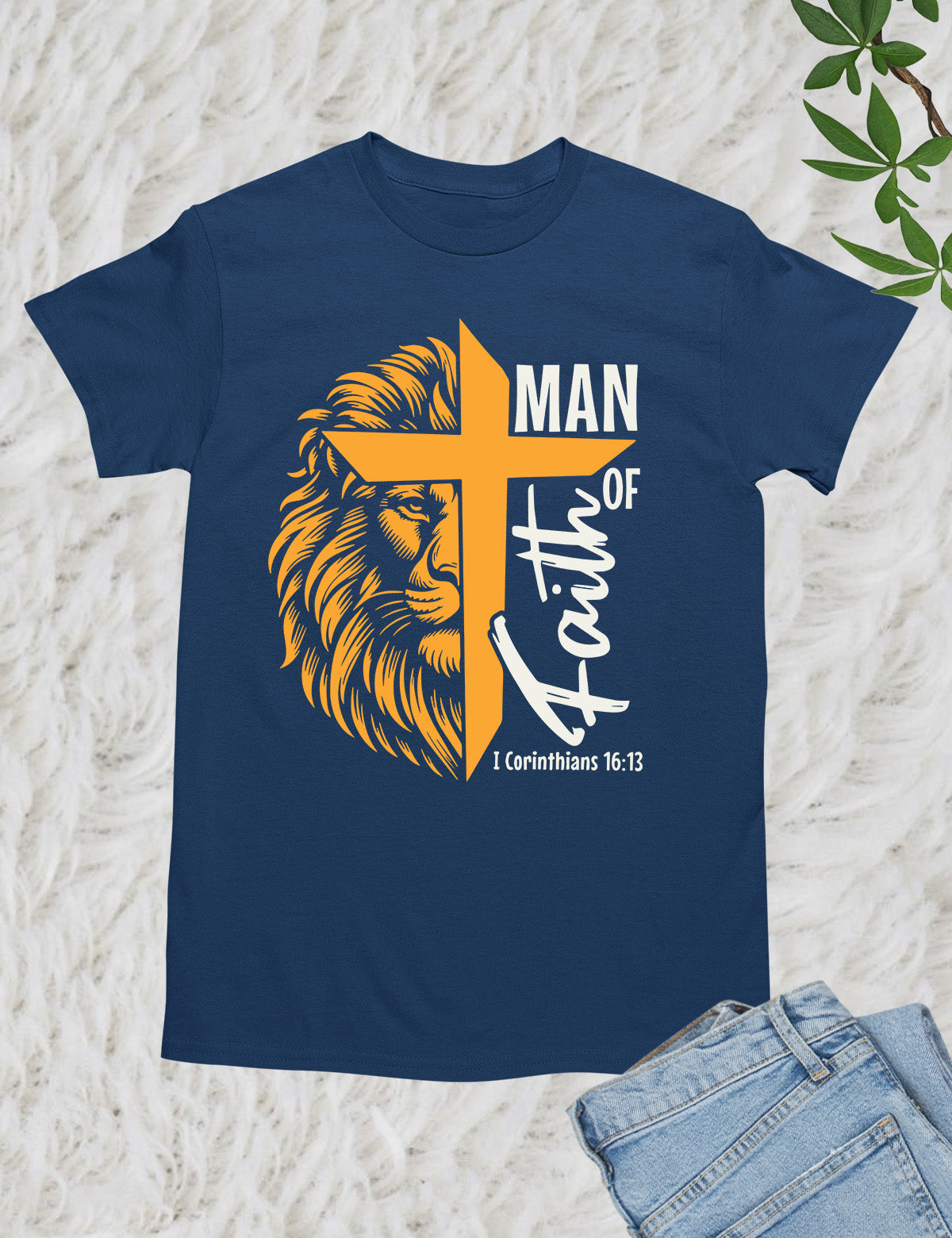 Man of Faith Religious Shirts