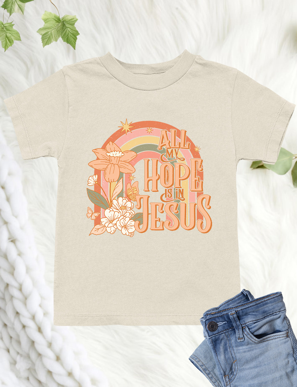 All My Hope is In Jesus Kids T Shirts