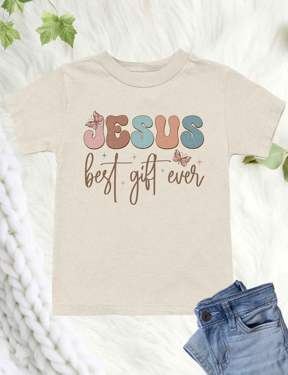 Jesus Best Gift Ever Kids T Shirts