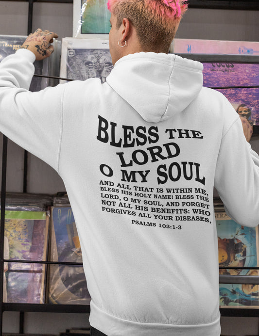 Bless The Lord O My Soul Retro Hoodie