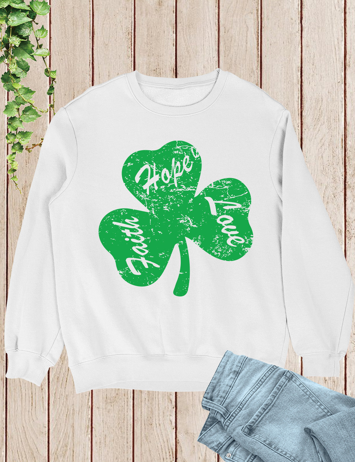 Christian Shamrock T Shirt