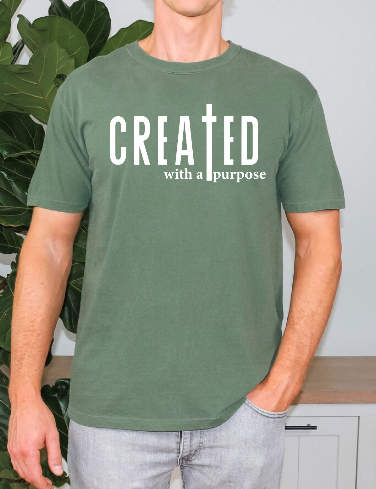 Created With a Purpose Faith Tee
