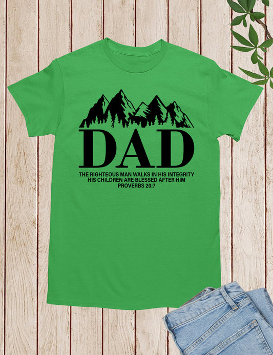 Dad proverbs Mountain Shirts