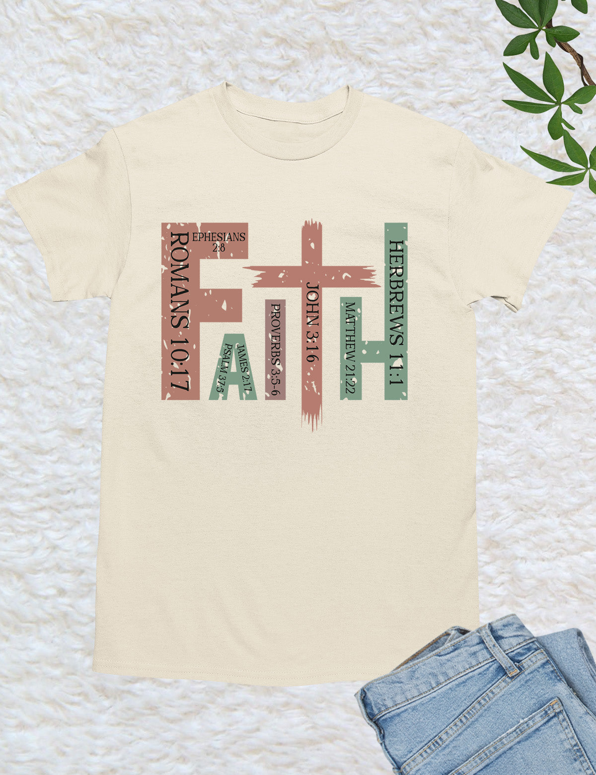 Faith Romans Bible Quote T Shirt