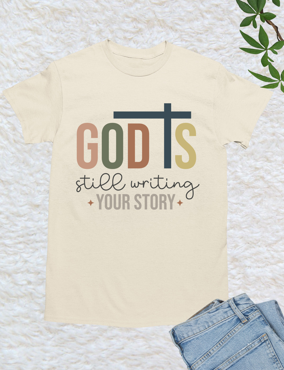 Boho God is Still Writing Your Story Minimalistic T Shirt