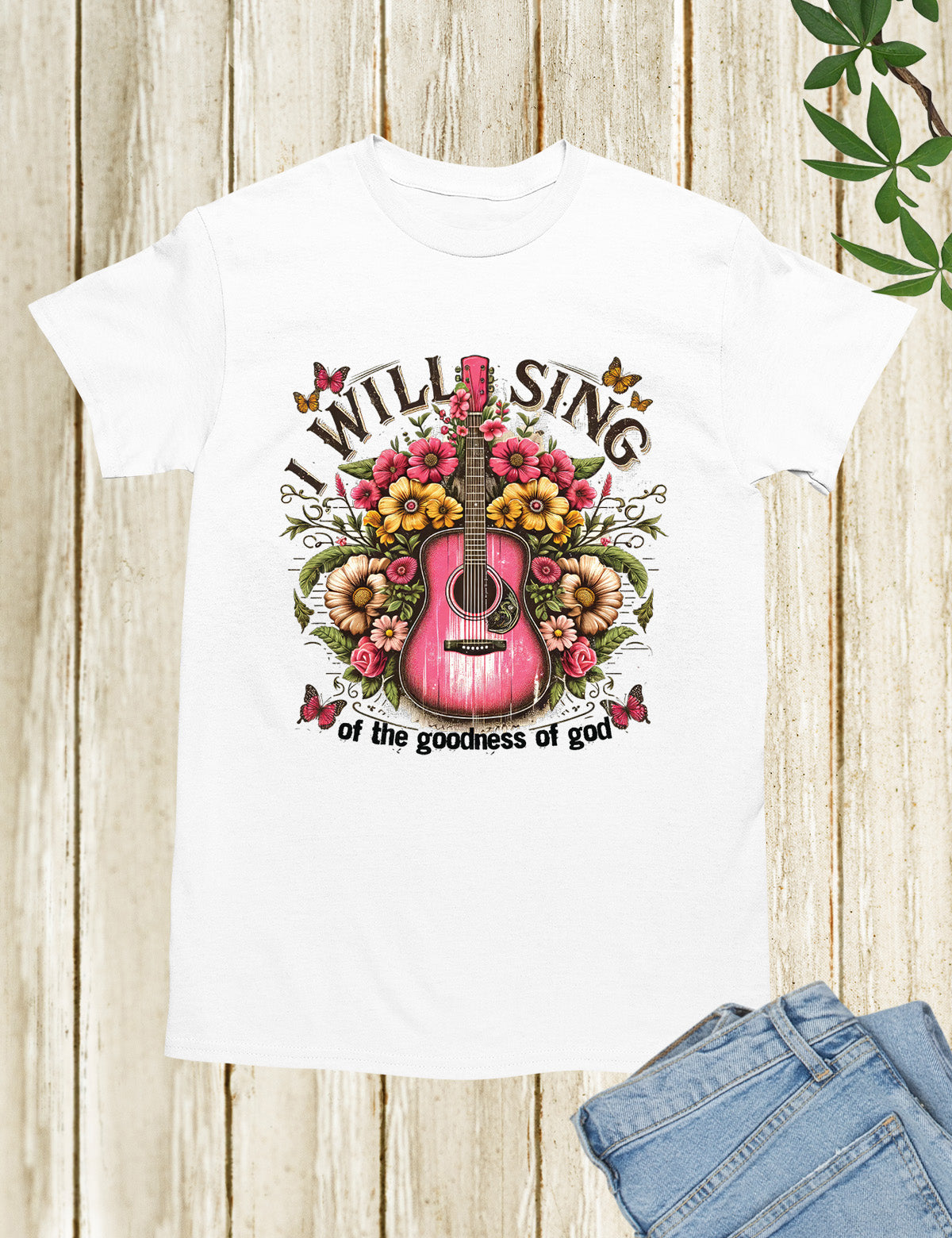I Will Sing of the Goodness of God Worship Shirt