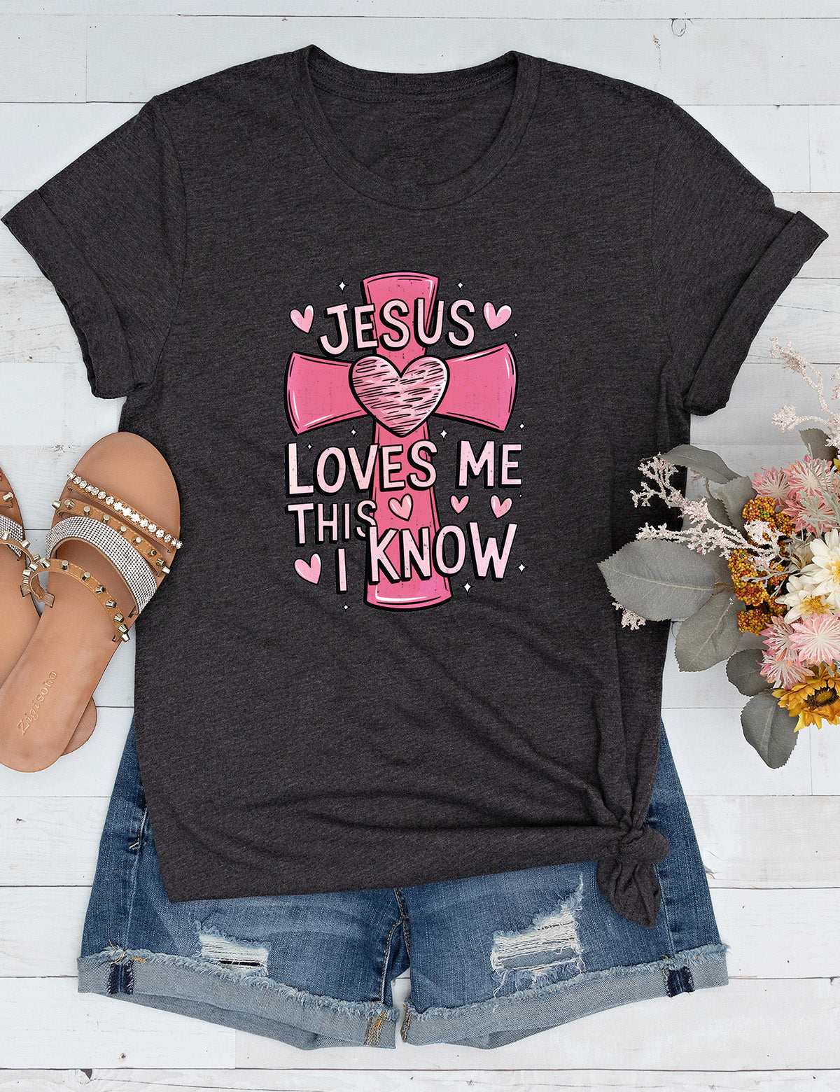 Jesus Loves Me This I Know Christian Long Sleeve Shirts