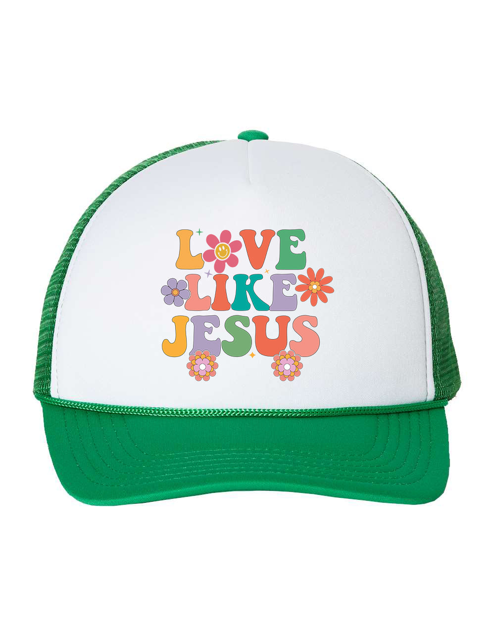 Love Like Jesus Trucker Cap Hat