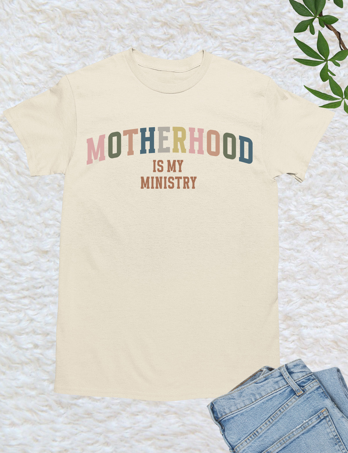 Motherhood is My Ministry Christian T Shirt