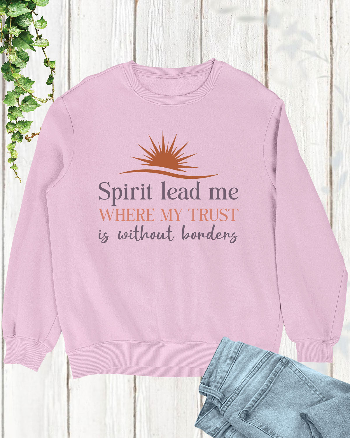 Spirit Religious Long Sleeve Christian Tshirt