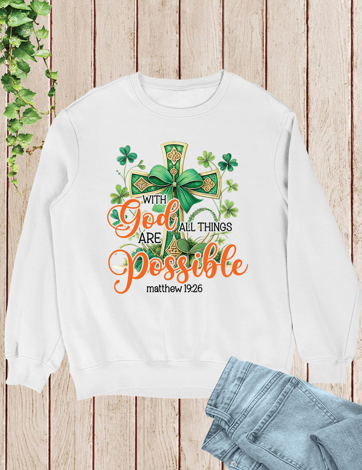 St Patrick’s Day Christian Cross Shirt