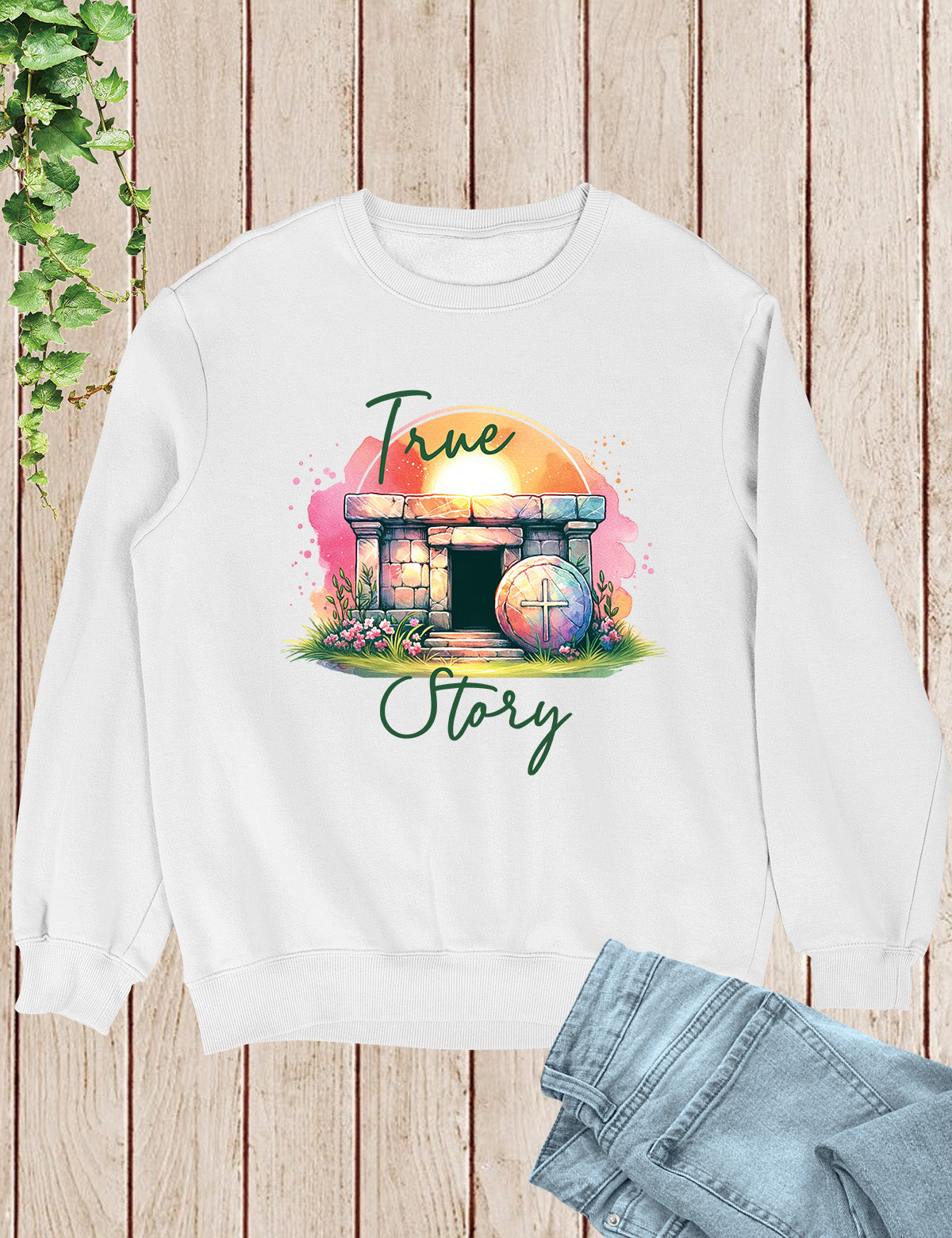 True Story Easter Shirt Jesus Tomb