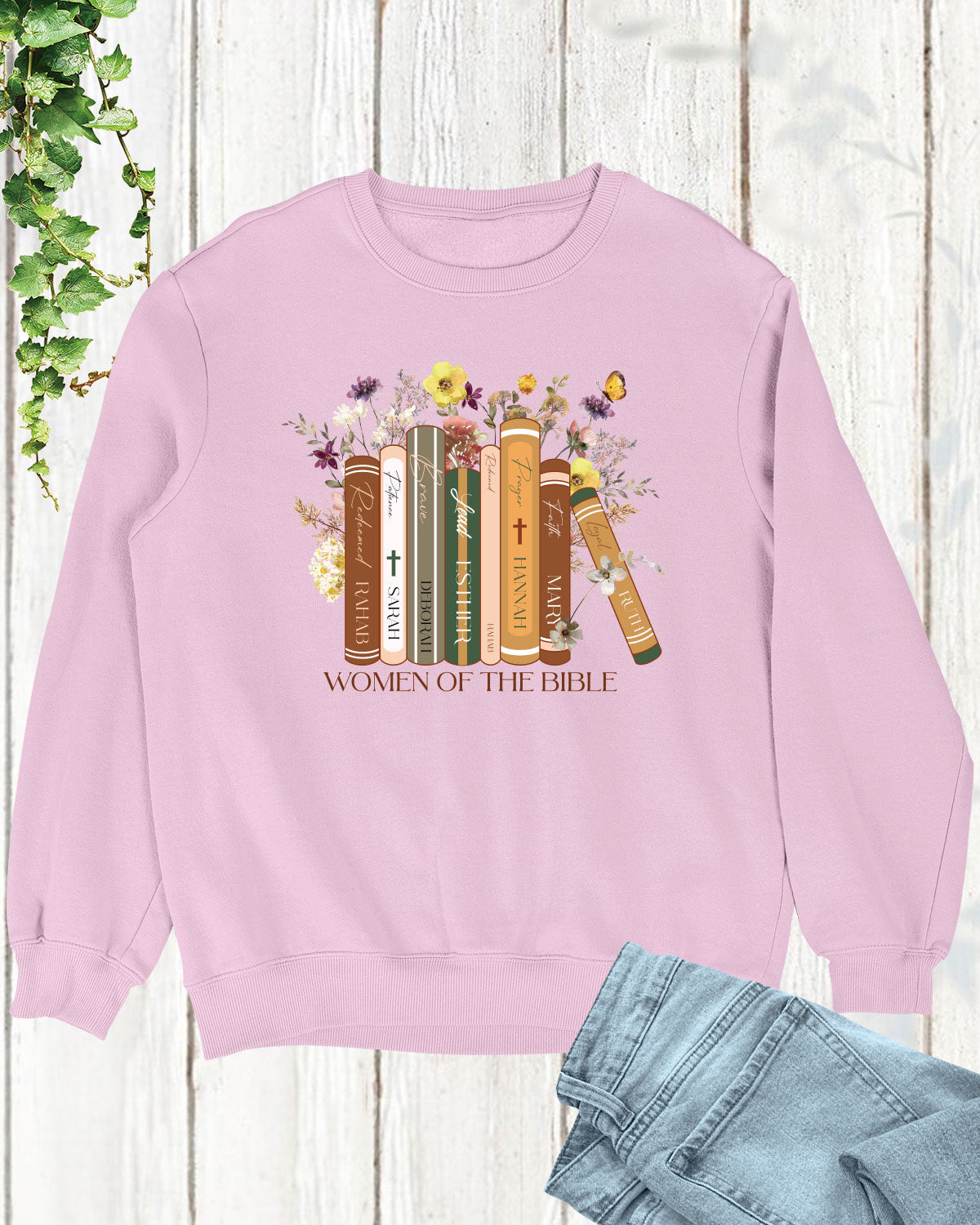 Women of the Bible Faith Shirts Long Sleeve