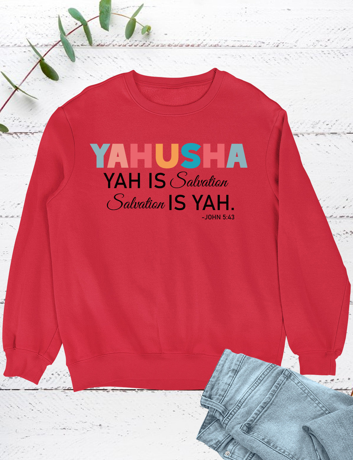 Yahusha Salvation Christian Sweaters