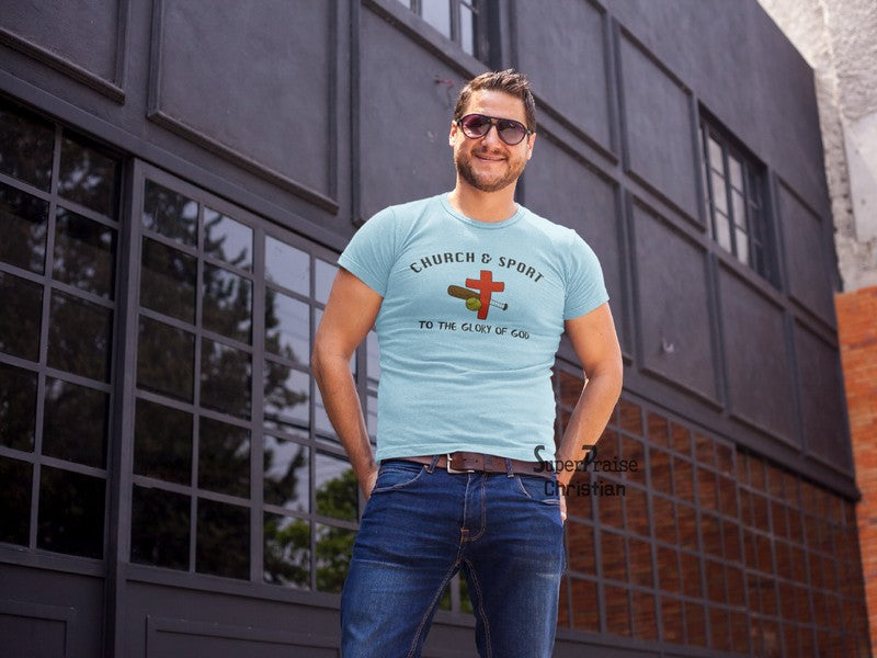 Church the Glory of God Christian T Shirt - SuperPraiseChristian