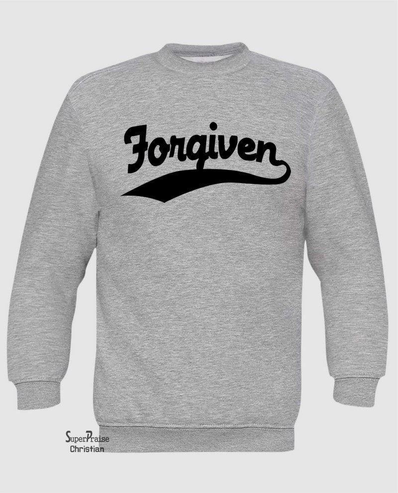 Forgiven Christian Long Sleeve T Shirt Sweatshirt Hoodie