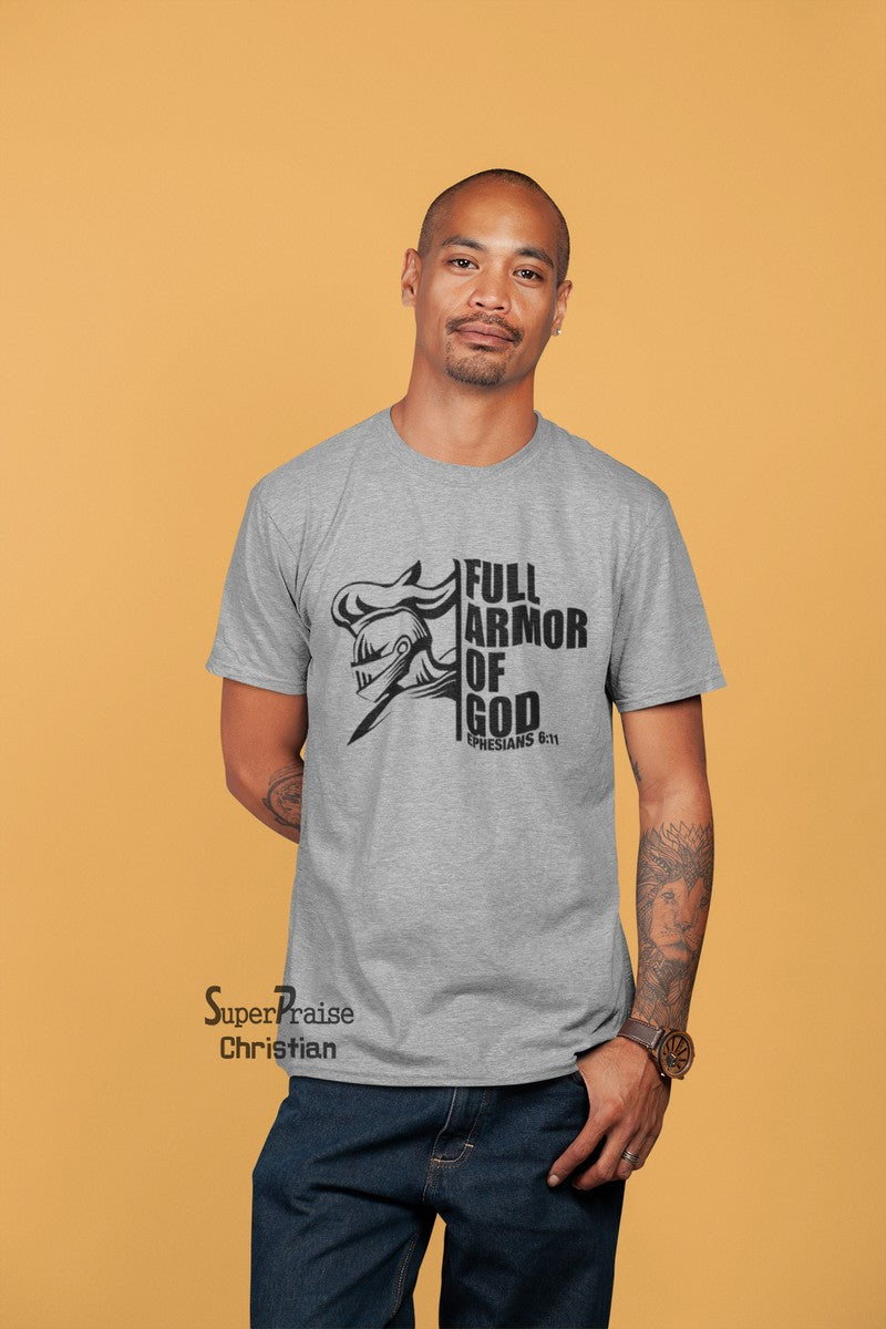 Full Armour Of God Ephesians Christian T-shirt - Super Praise Christian