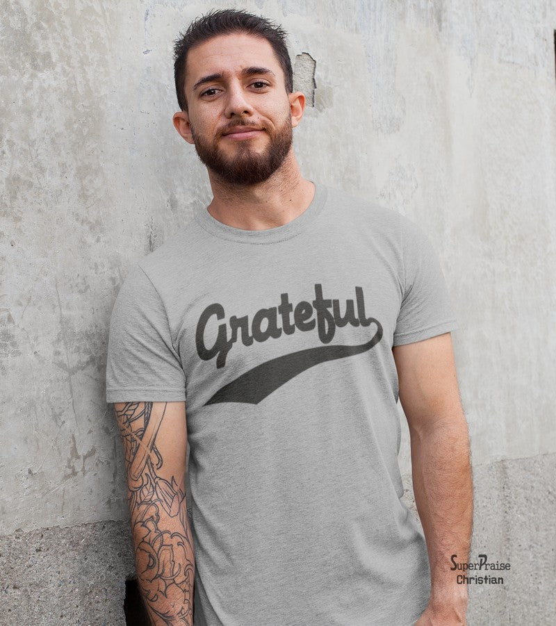Grateful Religious Bible Verse Pastor Gift Christian T Shirt
