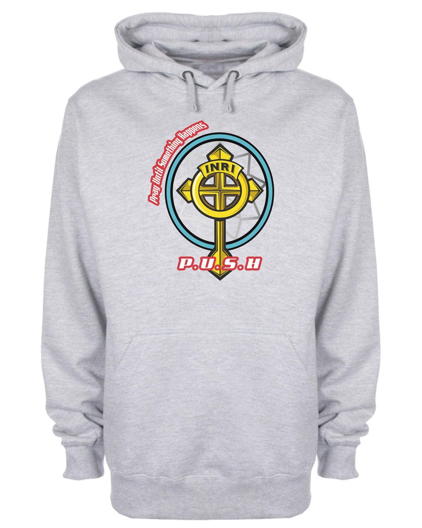 Pray Until Something Happens Hoodie Jesus Christian Sweatshirt