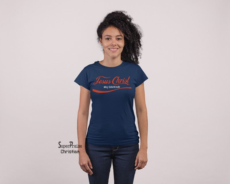 Christian Women T shirt Jesus Christ My Savior Worship