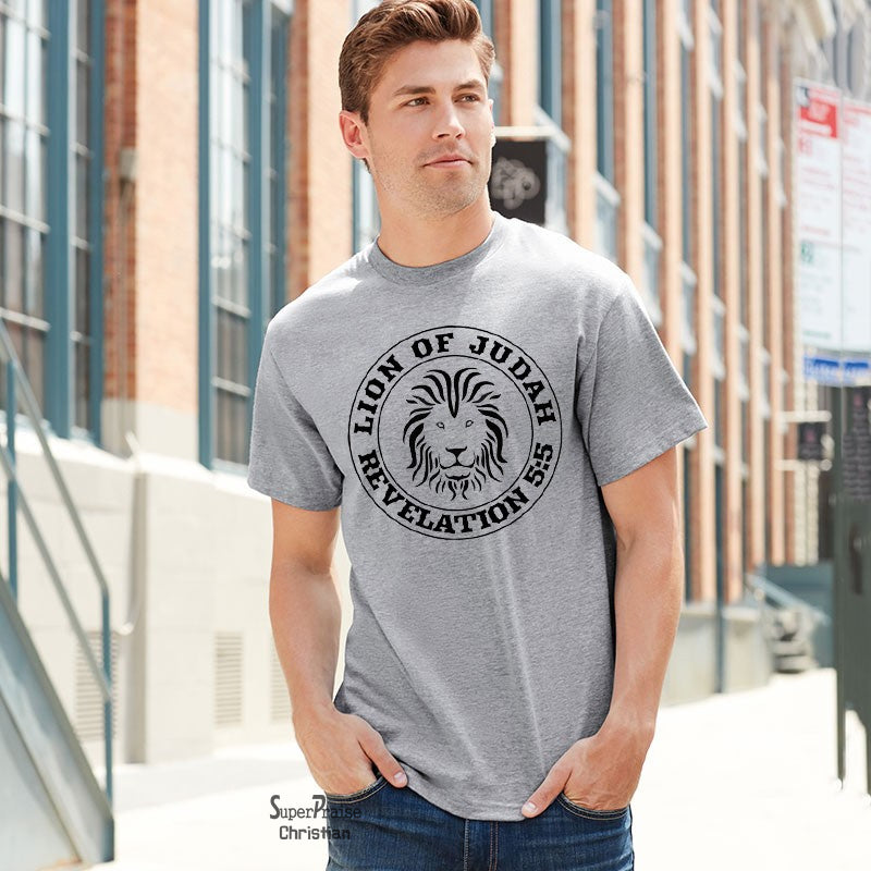 Lion of Judah Revelation Christian T Shirt - SuperPraiseChristian