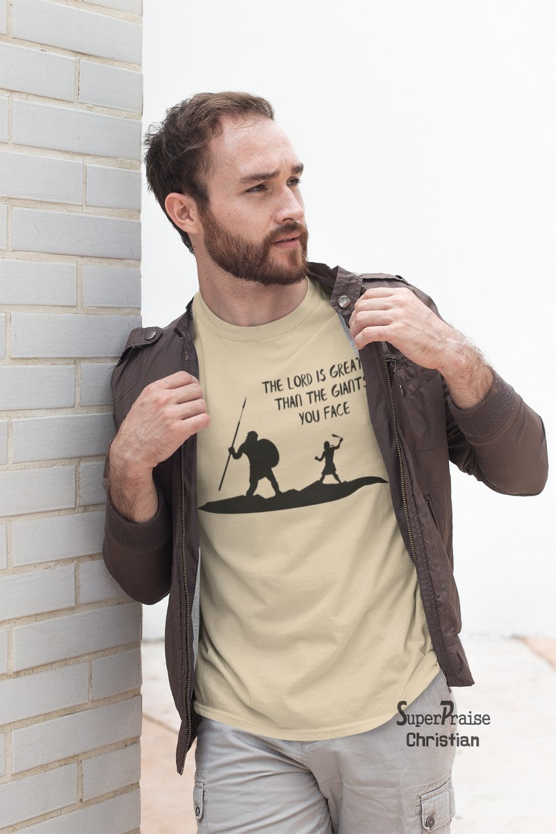 Lord Is Greater than All Christian T Shirt - SuperPraiseChristian