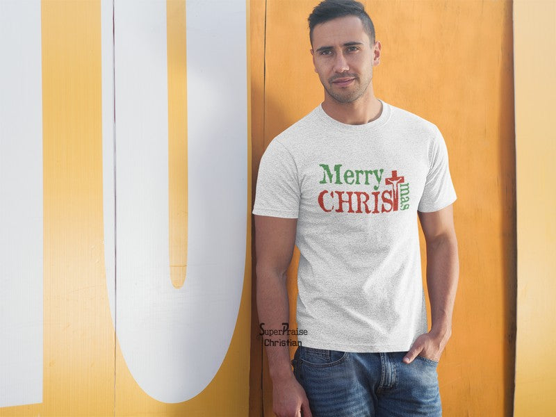 Merry Christmas Jesus Christ Celebration Christian T shirt - Super Praise Christian