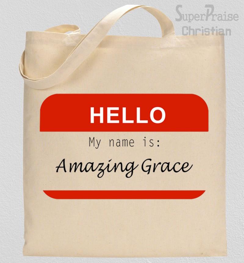 Amazing Grace Tote Bag