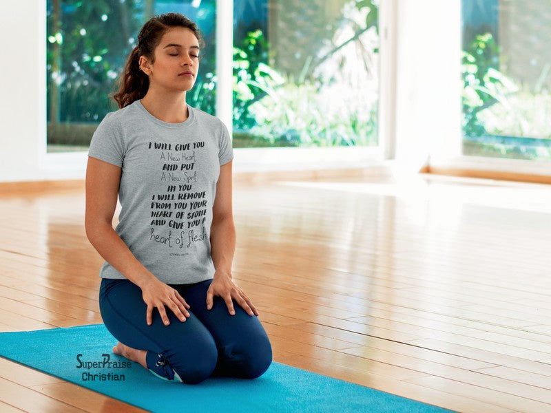 Christian Women T Shirt Hearth of Flesh Ladies tee