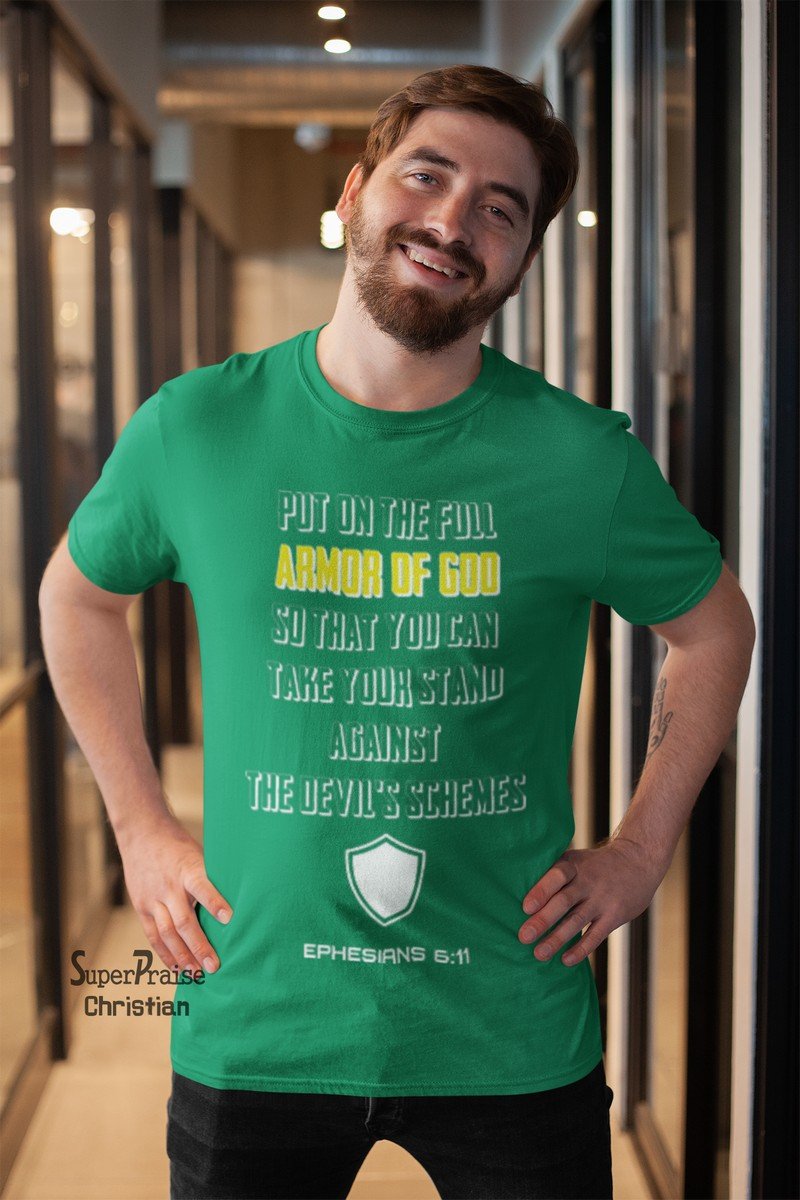 Christian Jesus Religious T shirt Armor of God