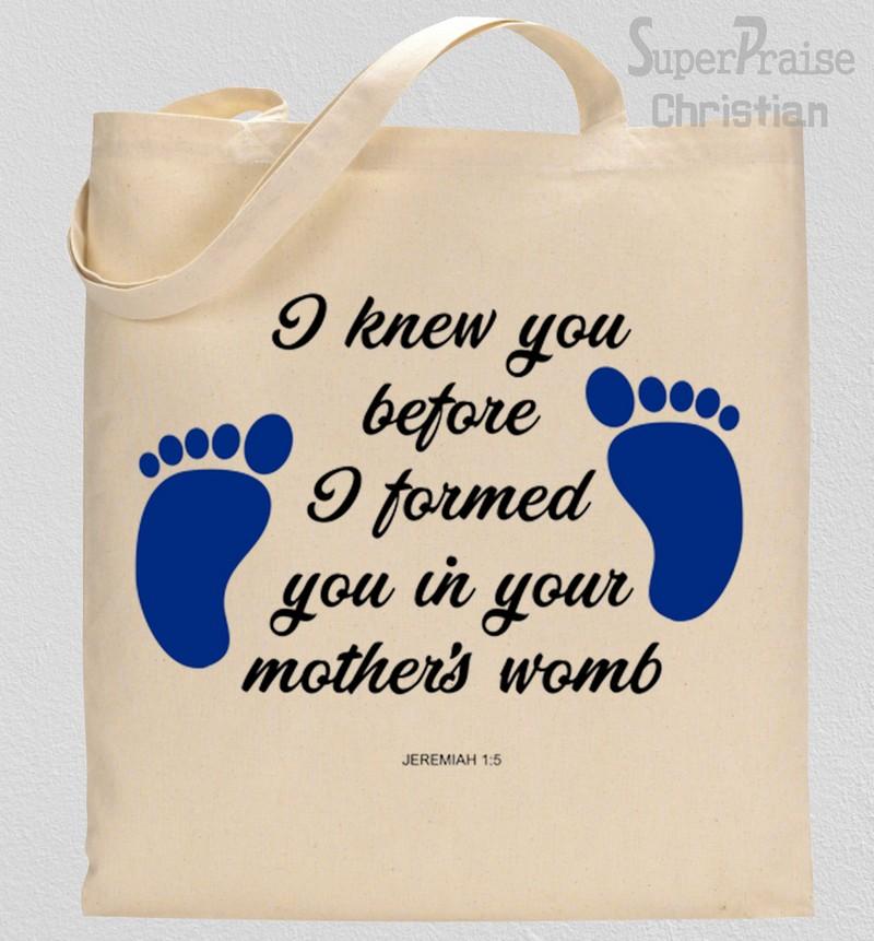Before you were born i knew you tote bag