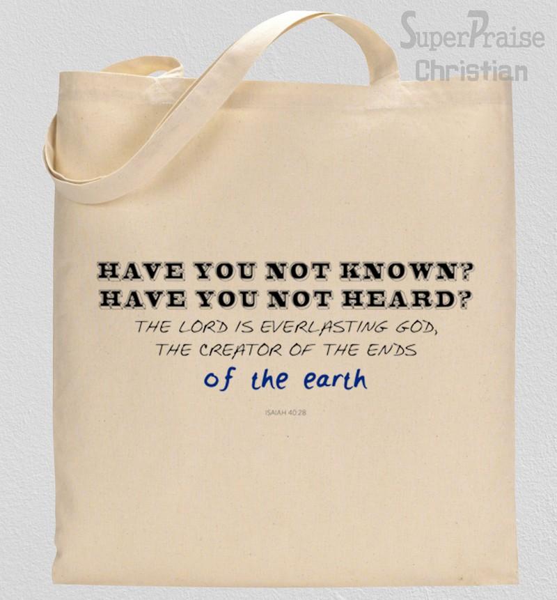 Everlasting God Tote Bag