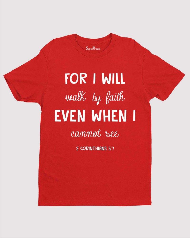 Christian Bible Verse T Shirt for I Will Inspirational