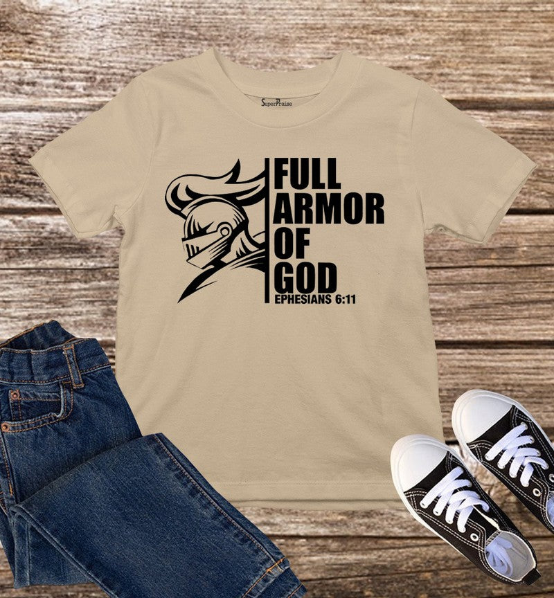 Full Armor Of God Kids T Shirt