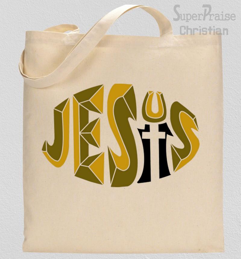 Jesus Fish Tote Bag