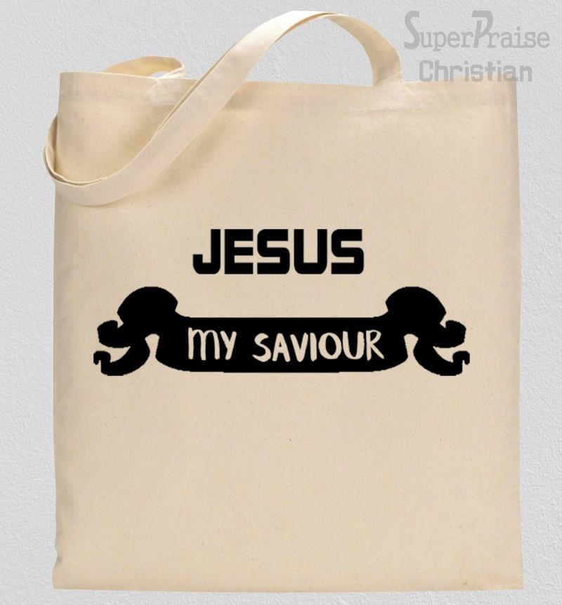 Jesus Is My Savior Tote Bag