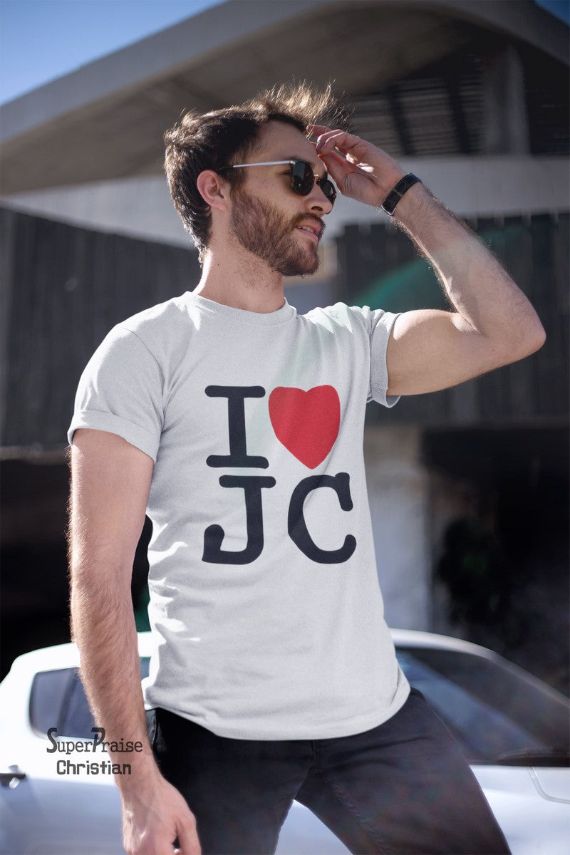 I Love Jesus Christian T Shirt -Super Praise Christian