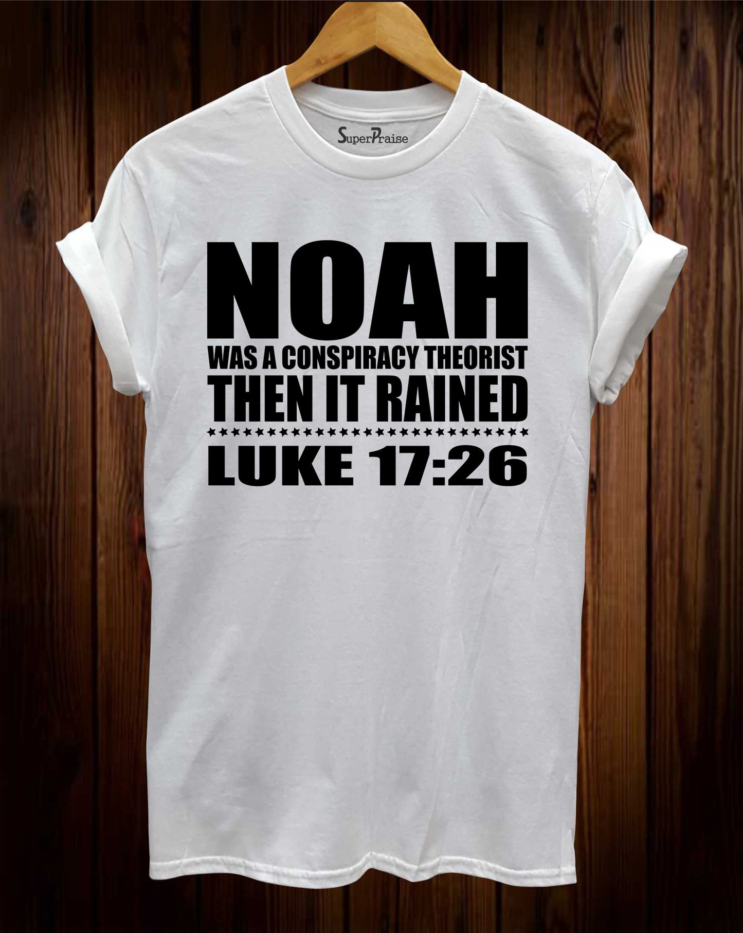 Noah Conspiracy Theorist Christian T-shirt