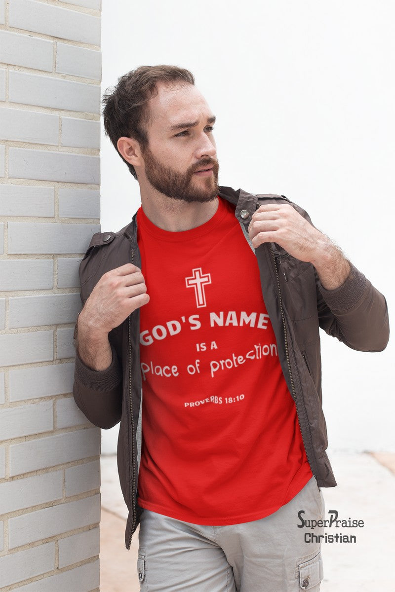Place of Protection Christian T Shirt - SuperPraiseChristian
