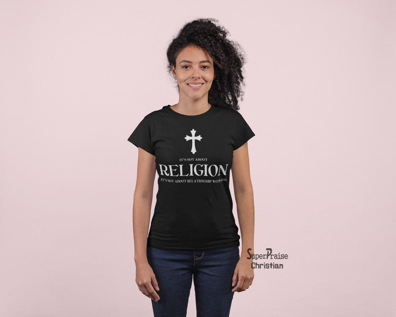 Christian Women T shirt Religion Worship Praise Spirituality Faith ladies stee