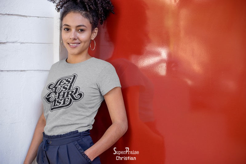Women Christian T Shirt Jesus Christ
