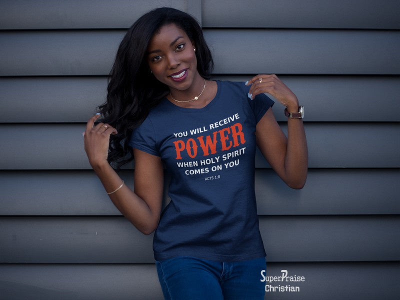 Christian Women T shirt You Will Receive Devotion Spiritual Worship Prayer Praise