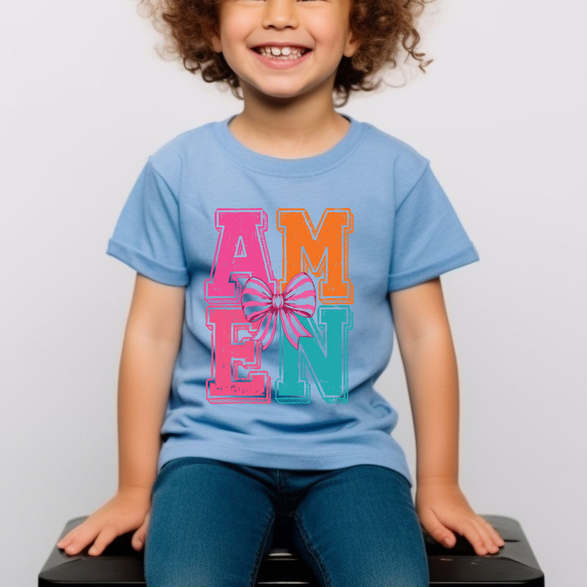 Amen Christian Kids T Shirt