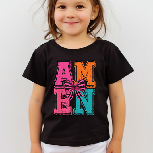 Amen Christian Kids T Shirt