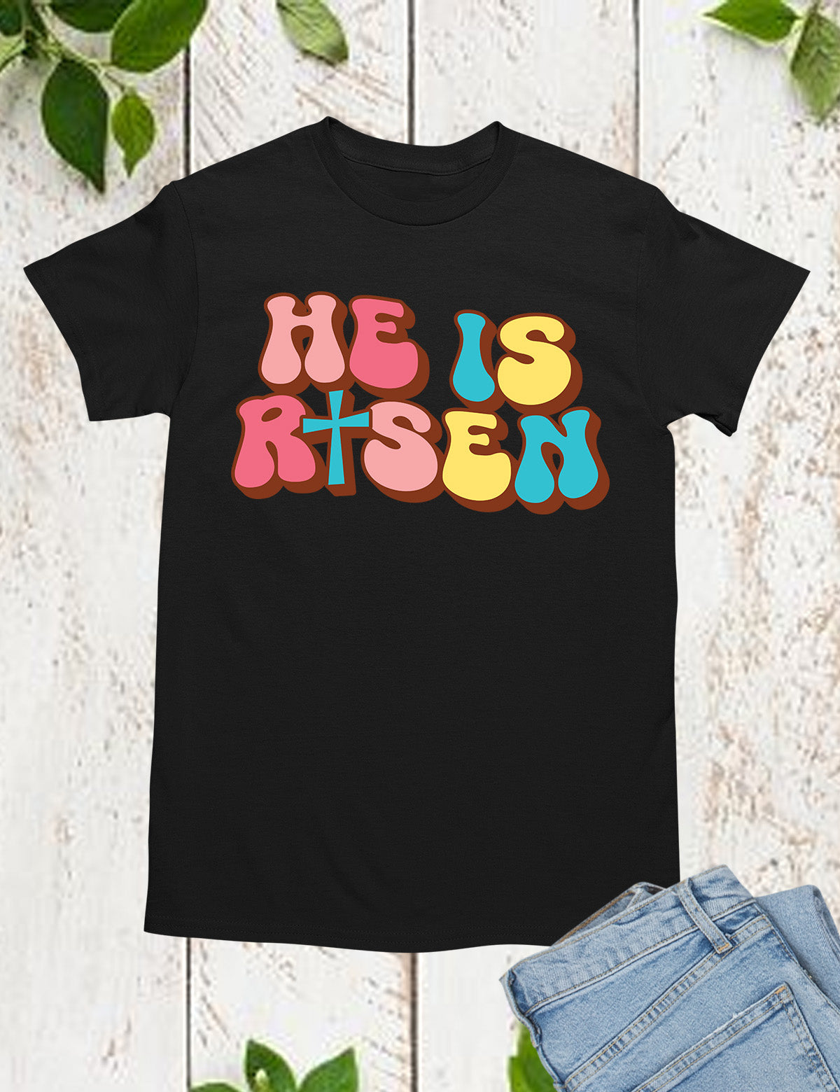 He is Risen Christian T Shirts