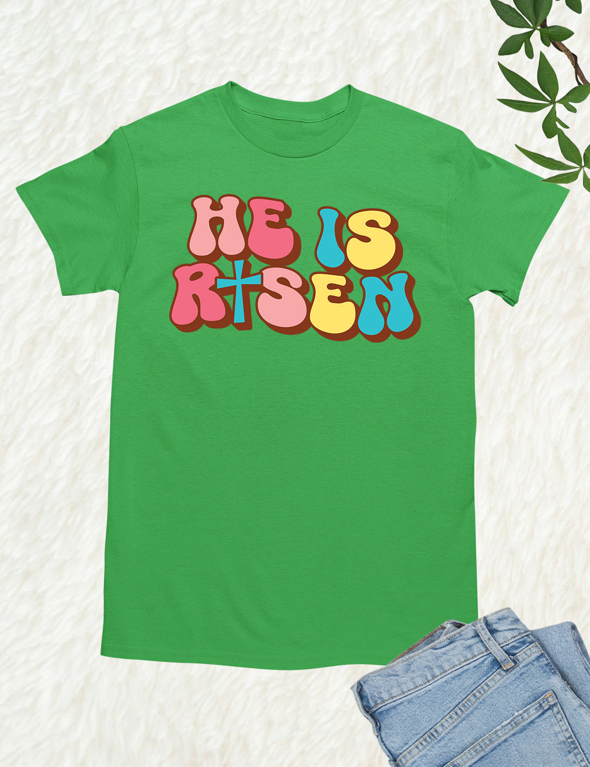 He is Risen Christian T Shirts