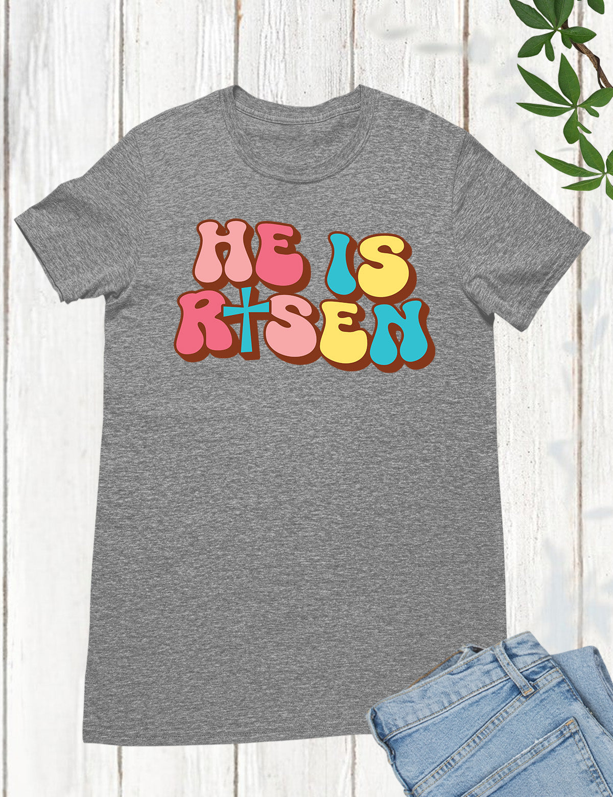 He is Risen Christian T Shirts