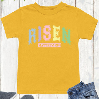 Bible Verse Easter Christian Kids T Shirt