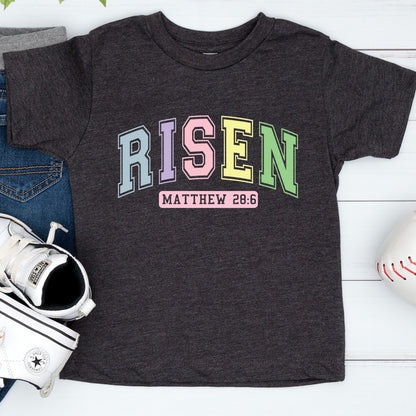 Bible Verse Easter Christian Kids T Shirt